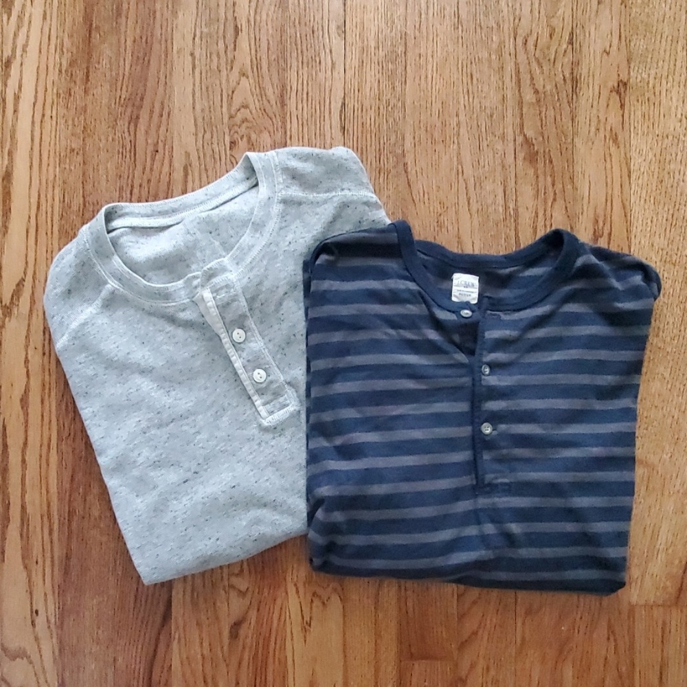 Henley long sleeve shirts